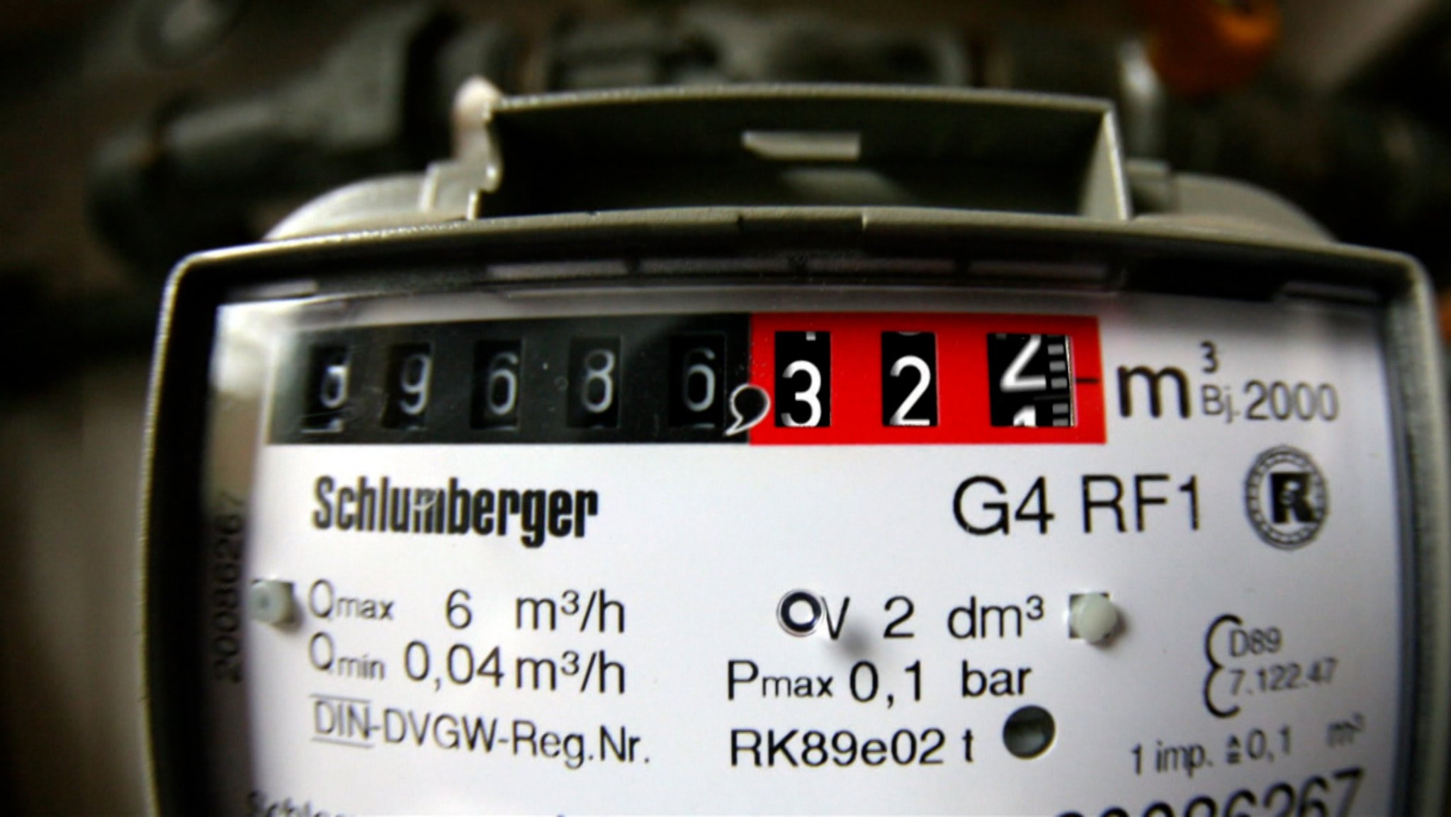 Ein Gaszähler | Bild: BR Ein Gaszähler